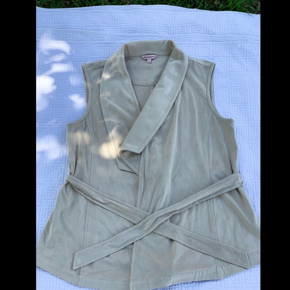 Juicy Couture Sleeveless cardigan vest